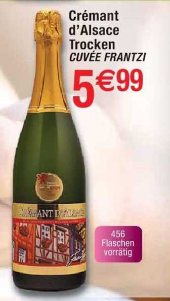 crémant d'alsace trocken cuvée frantzi