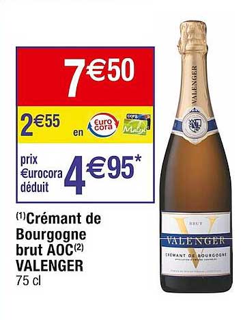 Crémant De Bourgogne Brut Aoc Valenger