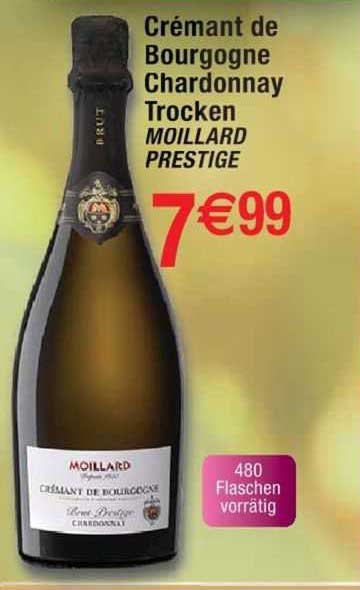 crémant de bourgogne chardonnay trocken moillard prestige