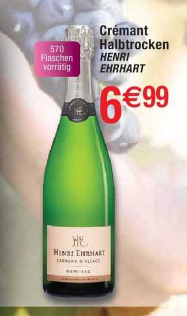 crémant halbtrocken henri ehrhart