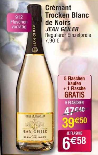 crémant trocken blanc de noirs jean geiler
