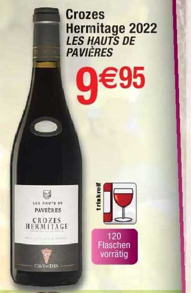 crozes hermitage 2022 les hauts de pavières