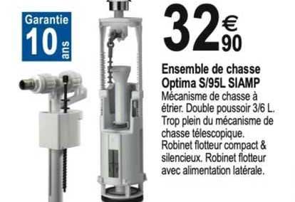 ensemble de chasse optima s/95l siamp