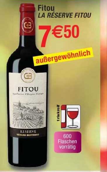 Fitou La Réserve Fitou