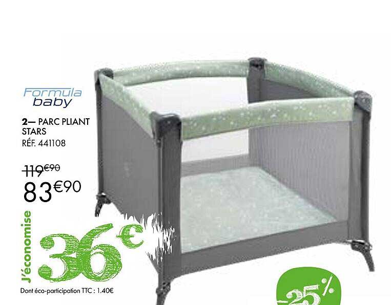 Formula Baby Parc Pliant Stars
