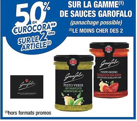 La Gamme De Sauces Garofalo