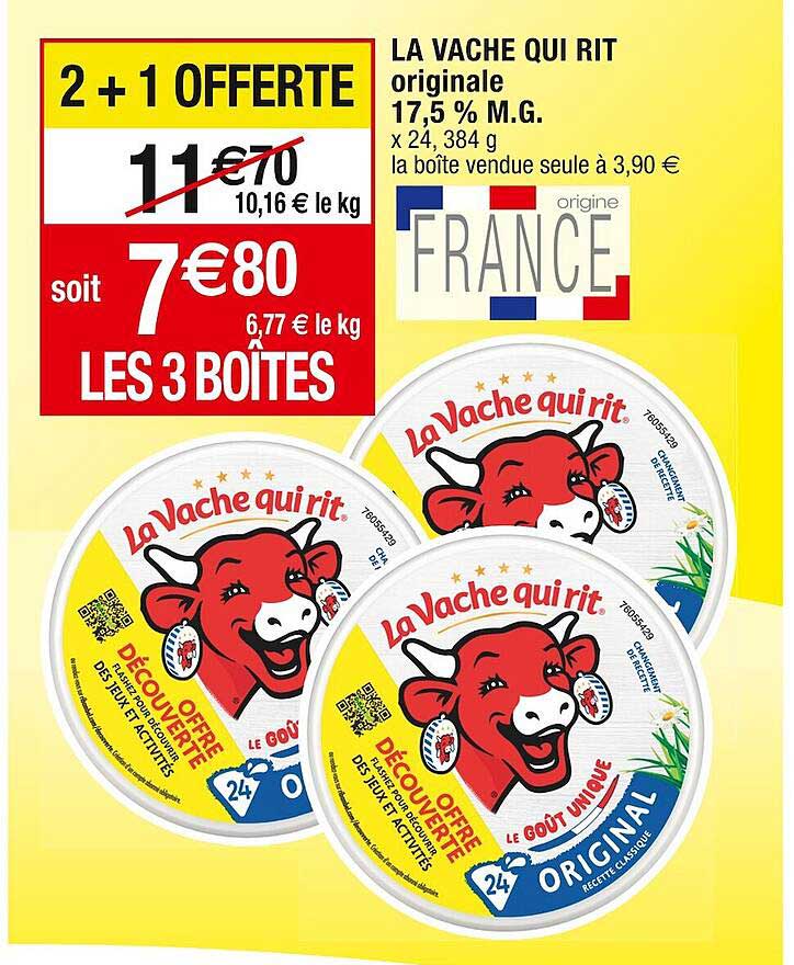 la vache qui rit originale 17,5% m.g.