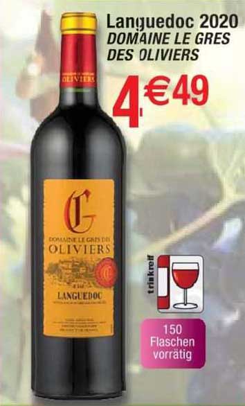 languedoc 2020 domaine le gres des oliviers