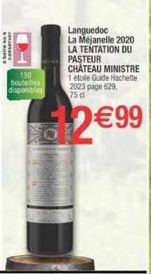 languedoc la méjanelle 2020 la tentation du pasteur château ministre