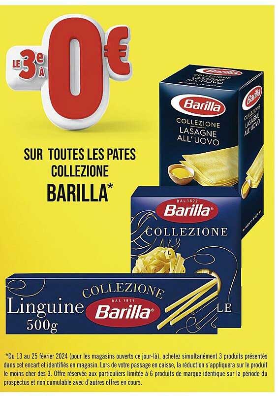 Les Pâtes Collezione Barilla
