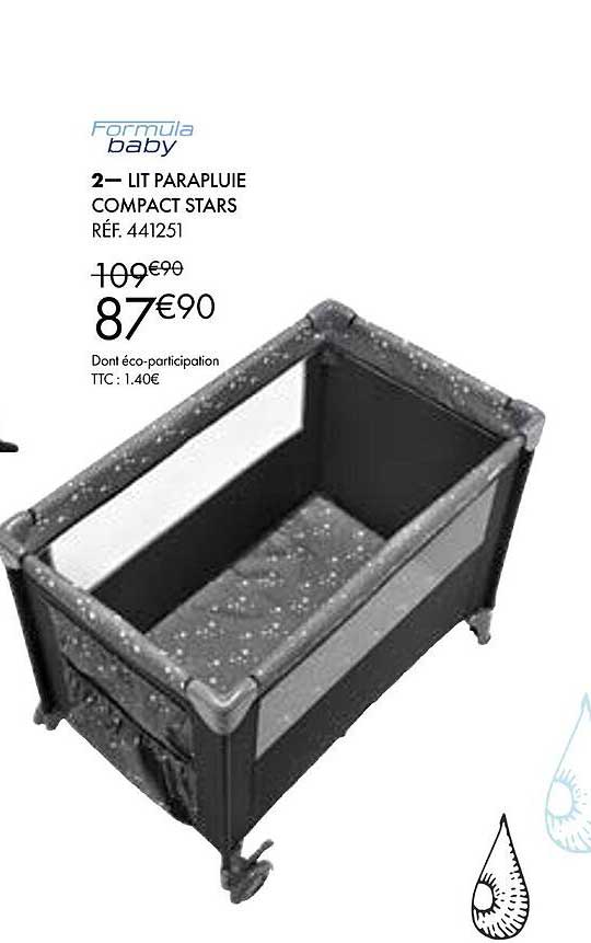 lit parapluie compact stars
