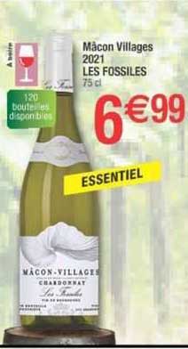 mâcon villages 2021 les fossiles