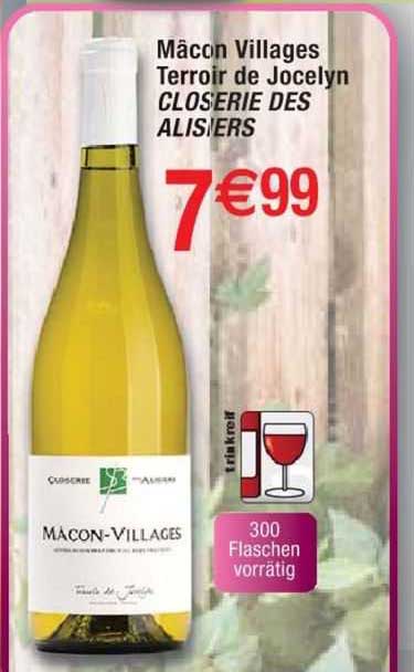mãcon villages terroir de jocelyn closerie des alisiers