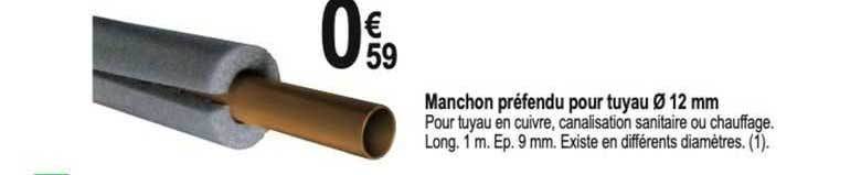 Manchon Préfende Pour Tuyau ø 12 Mm