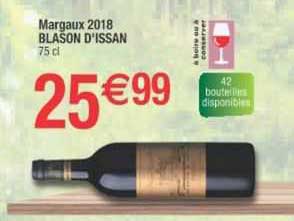 margaux 2018 blason d'issan