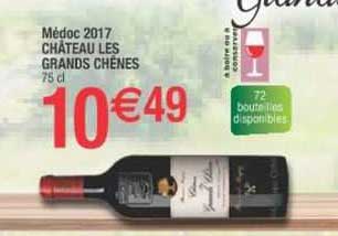 médoc 2017 château les grands chênes