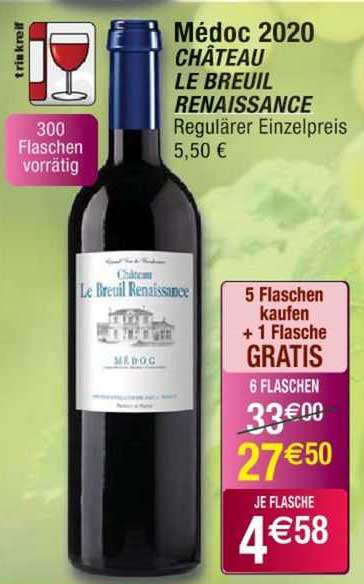 médoc 2020 château le breuil renaissance