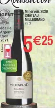 minervois 2020 château millegrand