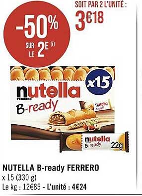 Nutella B-Ready Ferrero