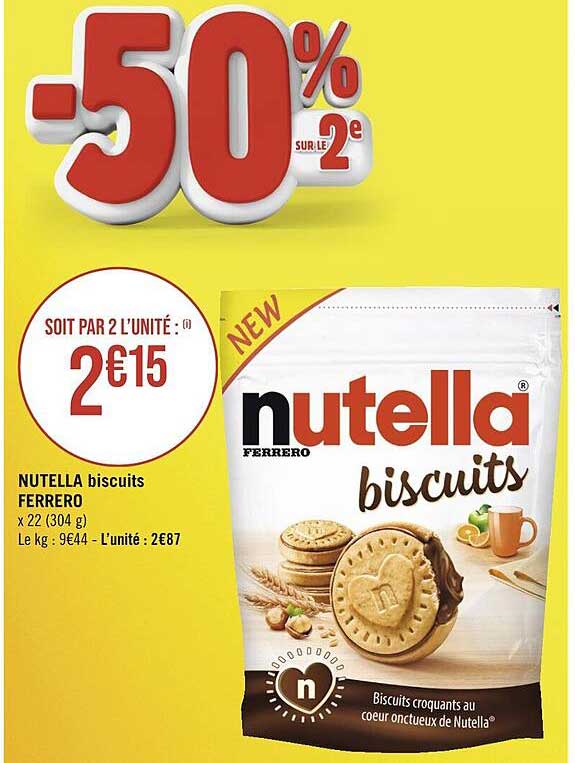 Nutella Biscuits Ferrero