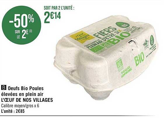 œufs bio poules élevées en plein air l'œuf de nos villages