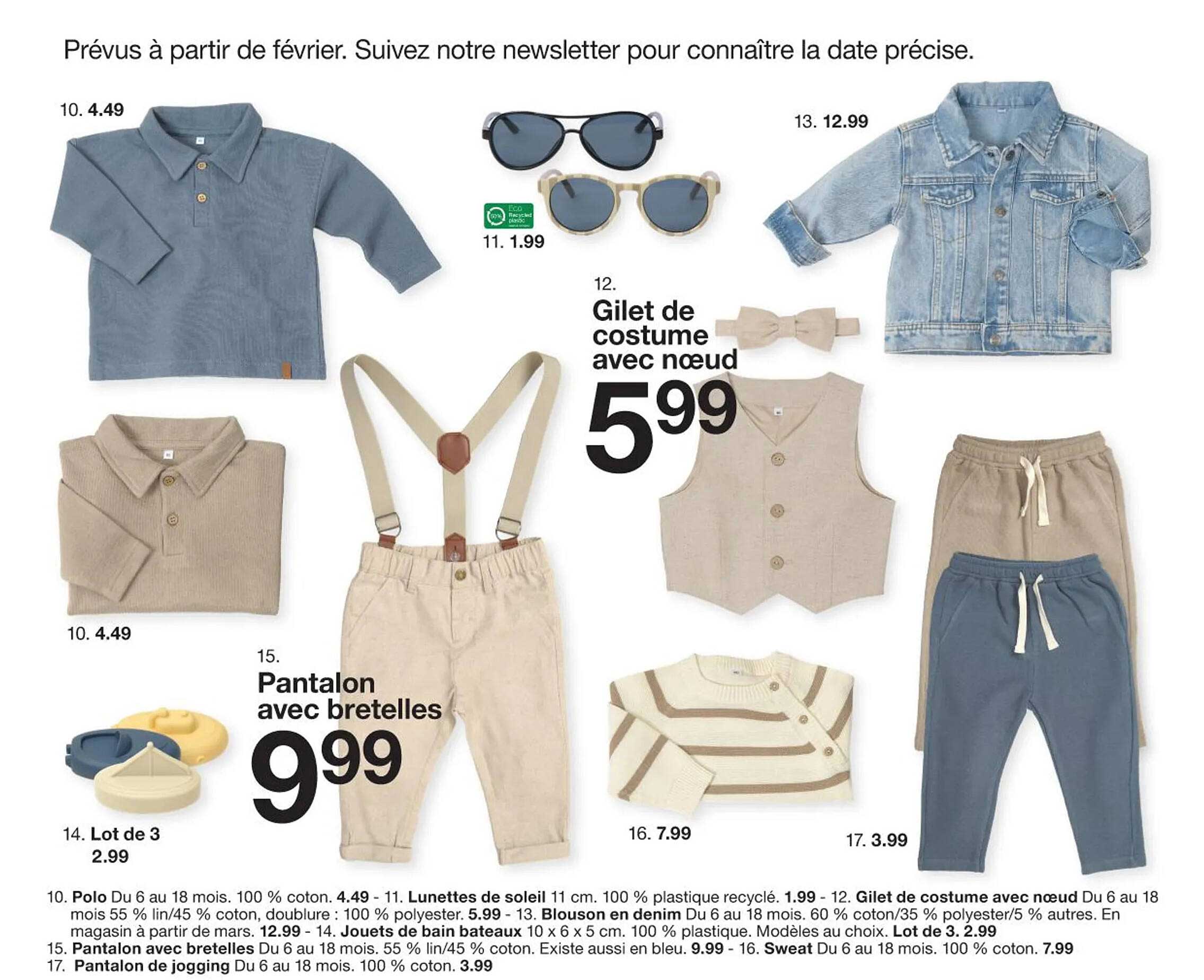 pantalon avec bretelles ou gilet de costume avec noeud