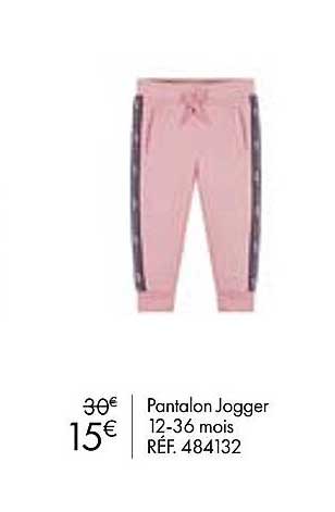 pantalon jogger 12-36 mois