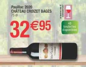 pauillac 2020 château croizet bages