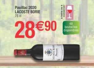 pauillac 2020 lacoste borie