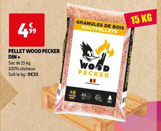 pellet wood pecker din+