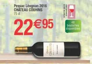 pessac léognan 2016 château couhins