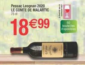 pessac leognan 2020 le comte de malartic