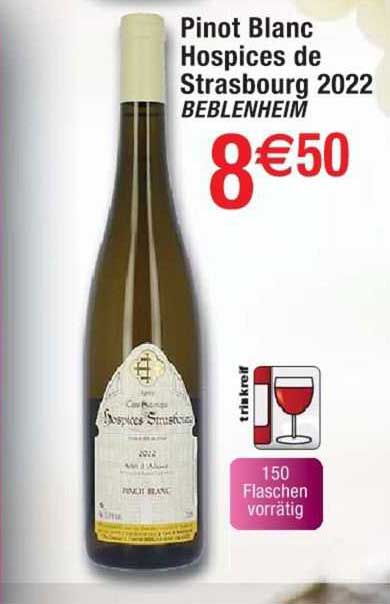 pinot blanc hospices de strasbourg 2022