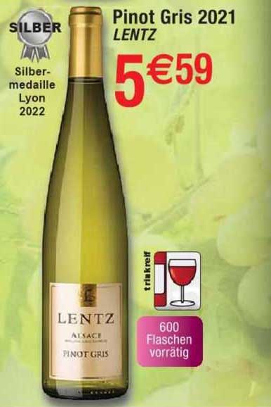 pinot gris 2021 lentz