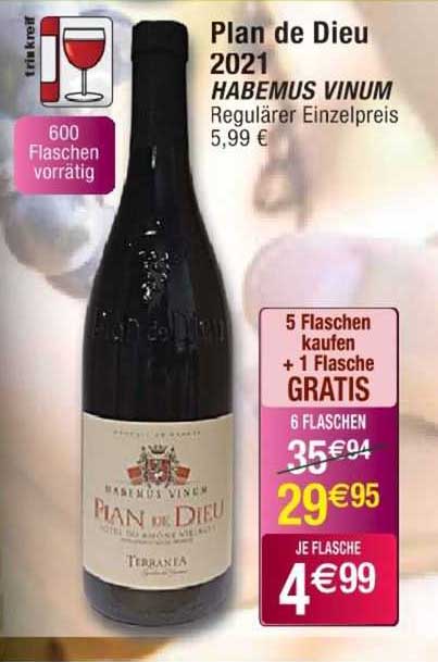 plan de dieu 2021 habemus vinum