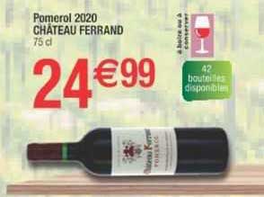 pomerol 2020 château ferrand