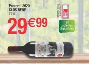 pomerol 2020 clos rené