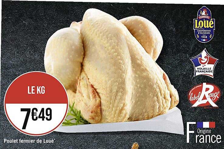 Poulet Fermier De Loué