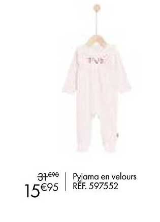 Pyjama En Velours