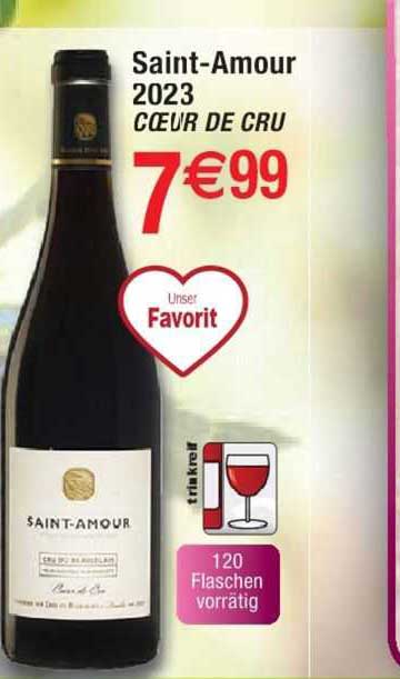 saint-amour 2023 cœur de cru