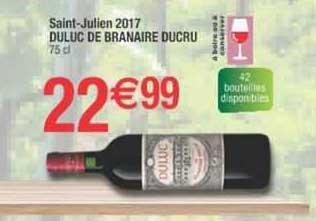 saint-julienh 2017 duluc de branaire ducru