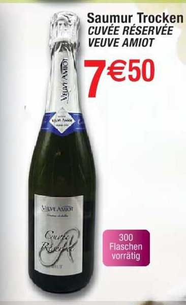 Saumur Trocken Cuvée Réservée Veuve Amiot