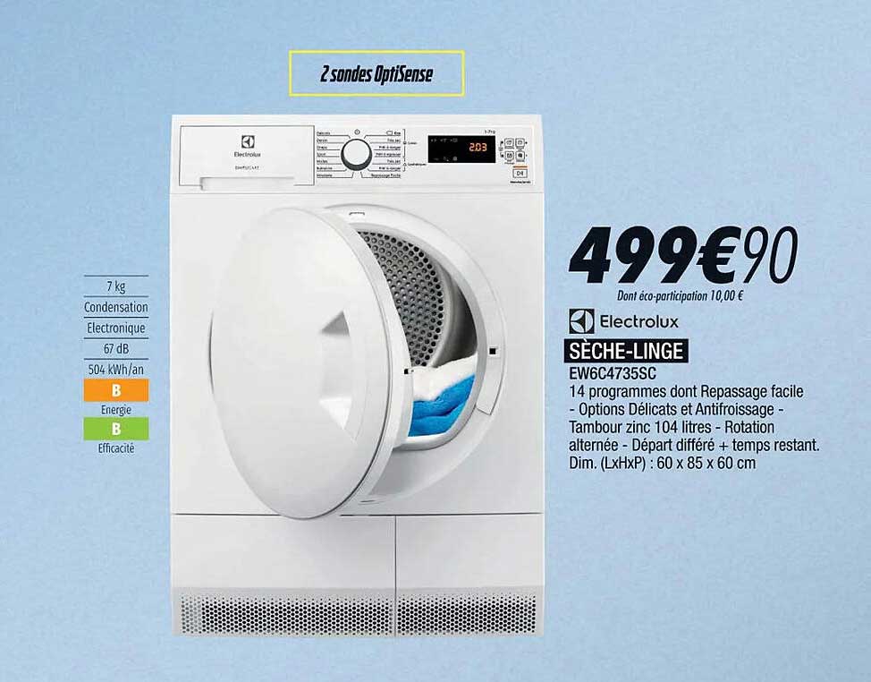 sèche-linge electrolux
