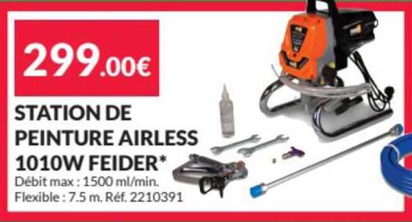 Station De Peinture Airless 1010w Feider