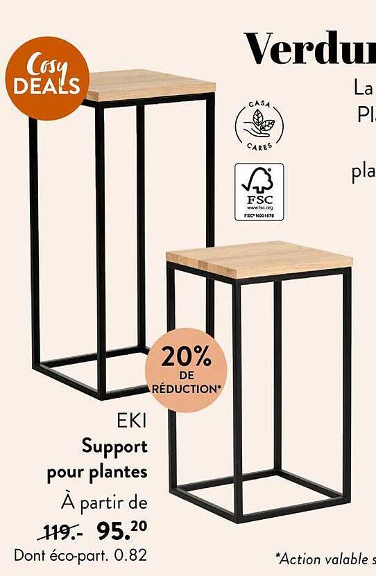 Support Pour Plantes Eki