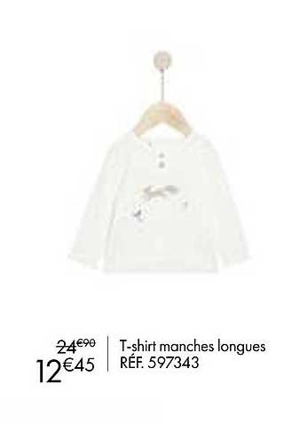 t-shirt  manches longues