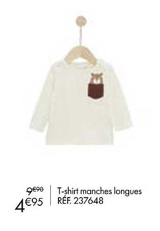 t-shirt manches longues