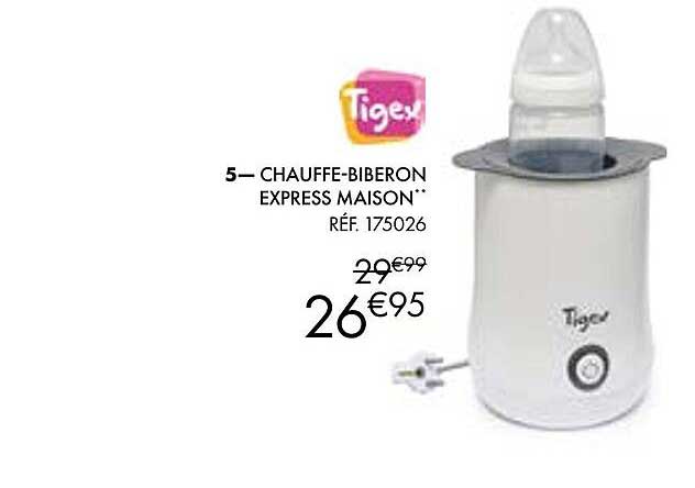 Tigex Chauffe-biberon Express Maison