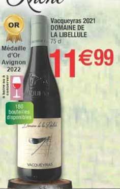 Vacqueyras 2021 Domaine De La Libellule