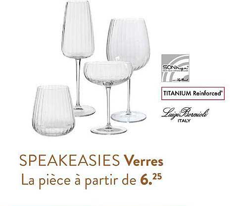 Verres Speakeasies